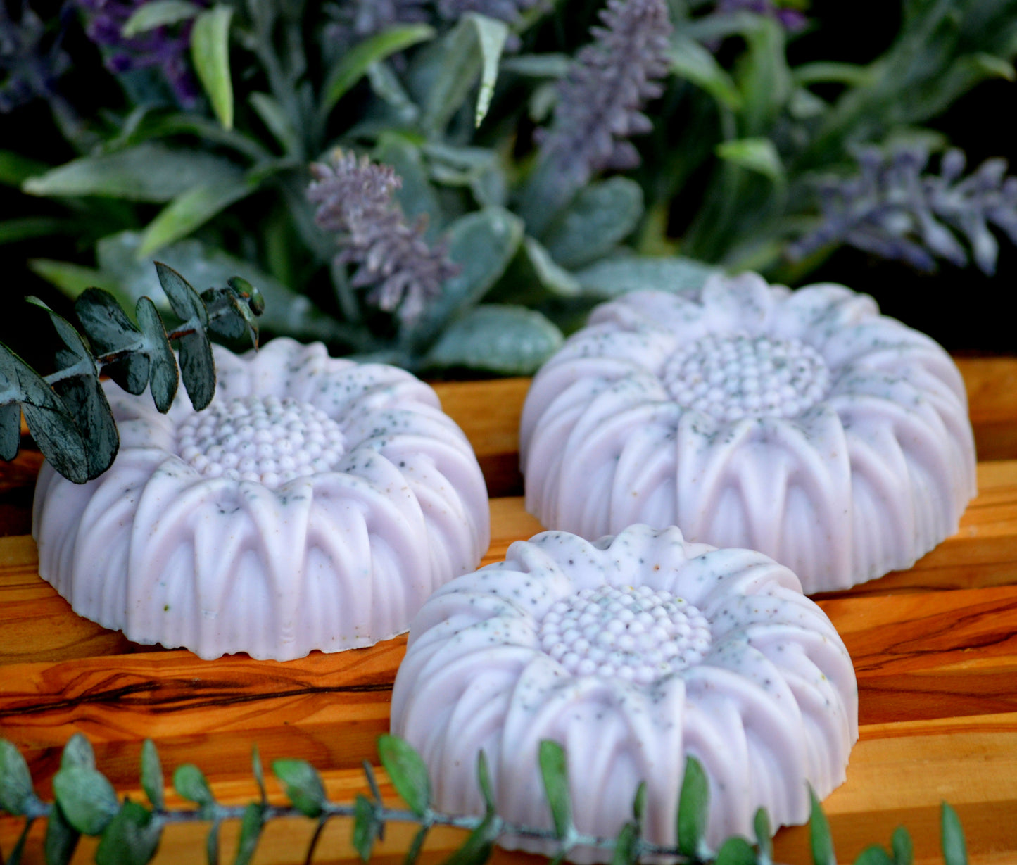Natural Lavender Soap.
