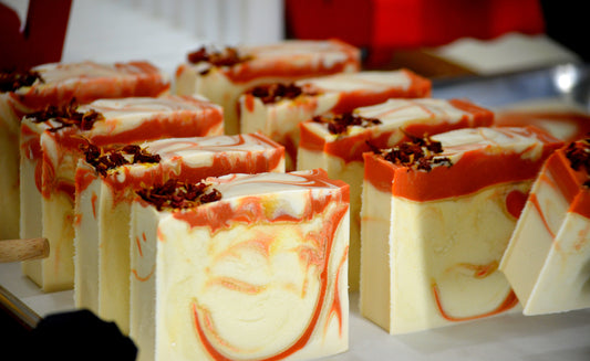 Natural Hibiscus Large Soap.