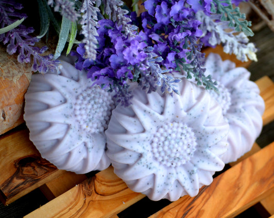 Natural Lavender Soap.