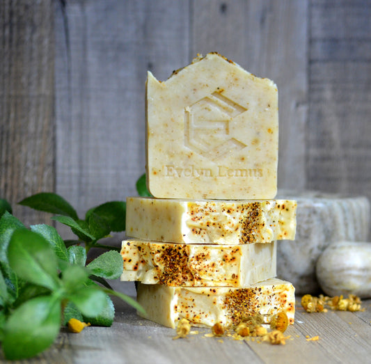 Calendula & Chamomile Artisan Soap.
